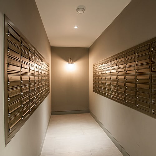 Wall Recessed Mailboxes