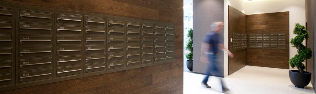 bank of mailbox
