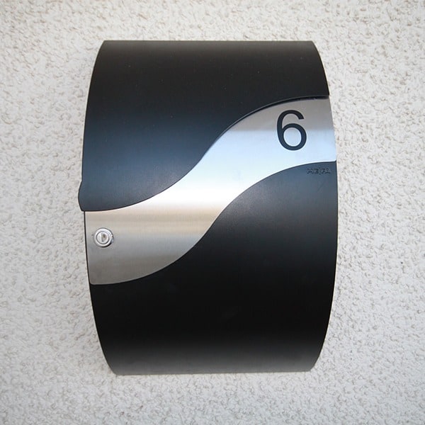 MEFA Wave Wall Mailboxes from The Safety Letterbox Company