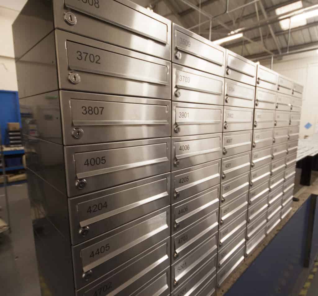 Stainless steel Mailboxes