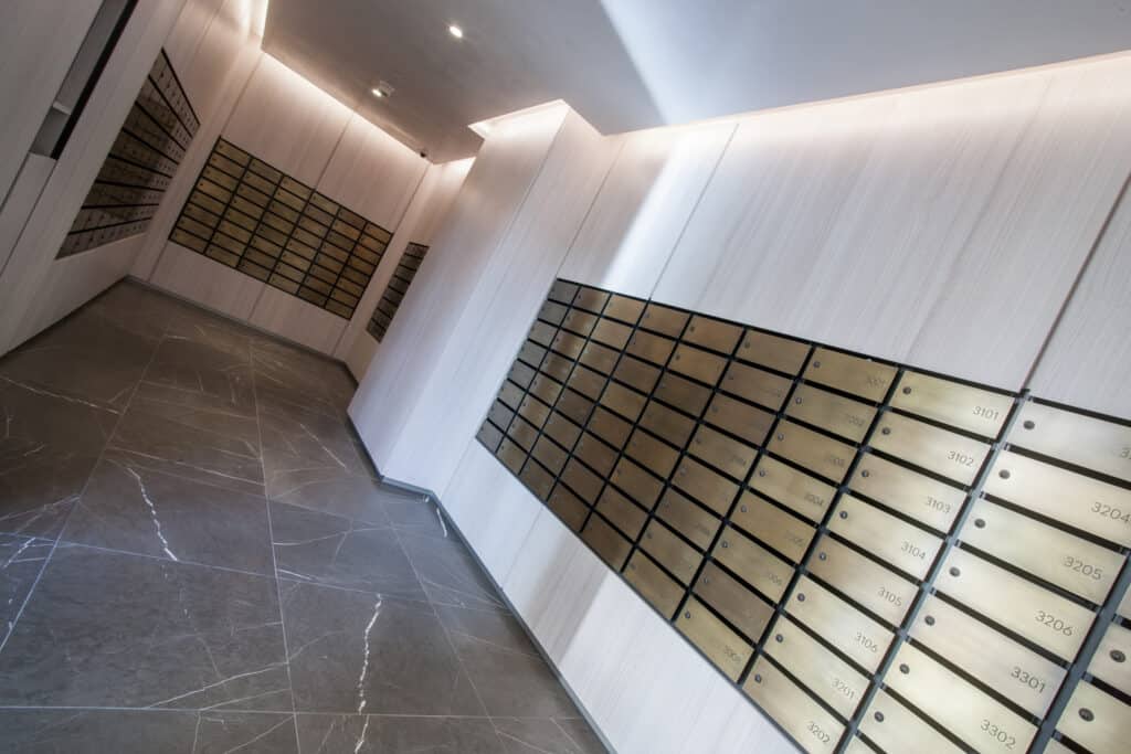 Principle Tower Bespoke Mail Boxes