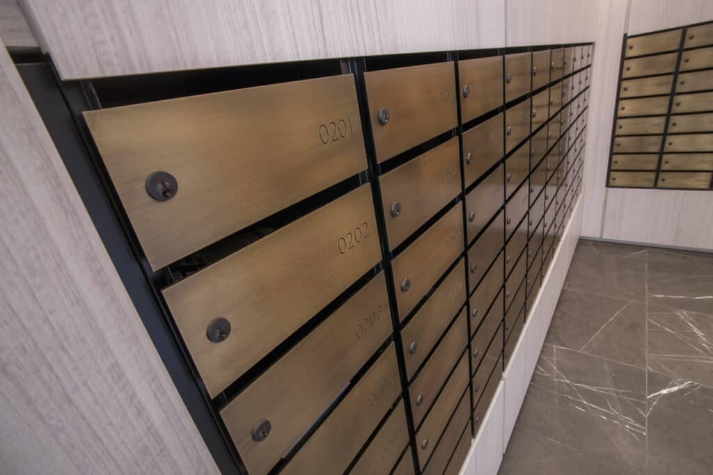Principle Tower Bespoke Mail Boxes