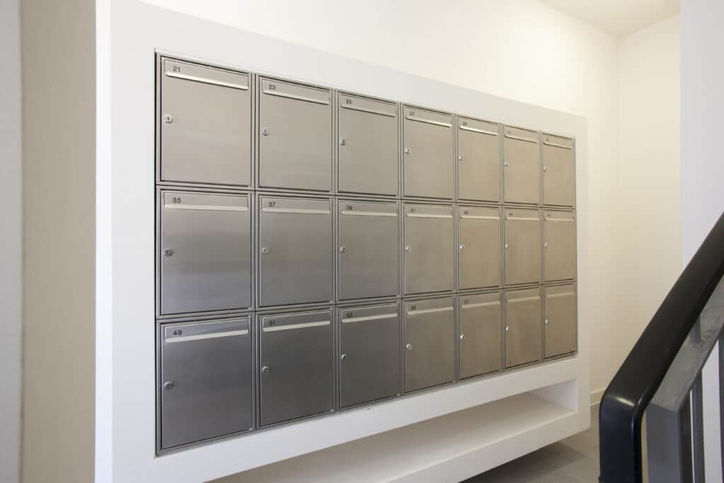 Sailsbury stainless mailboxes