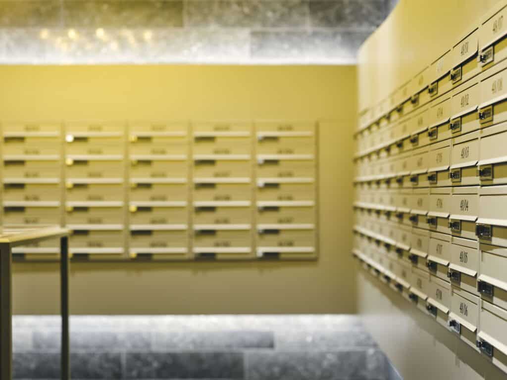 The Wardian Keyless post boxes
