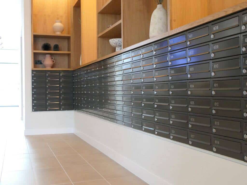 The Almare mailboxes