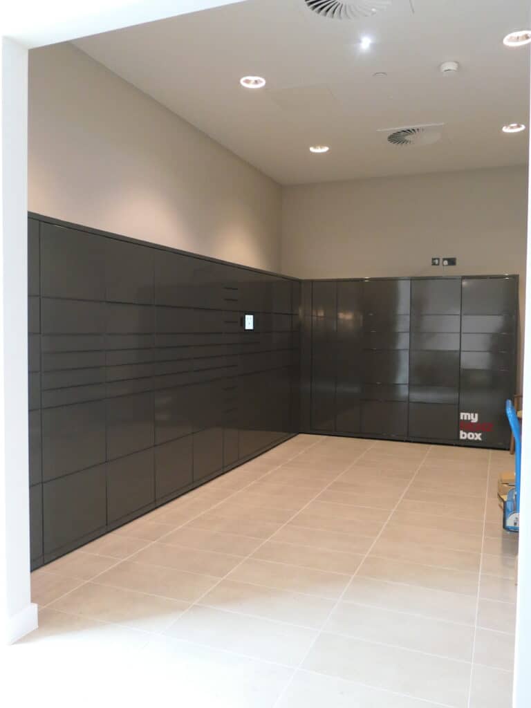 The Almare Smart parcel boxes