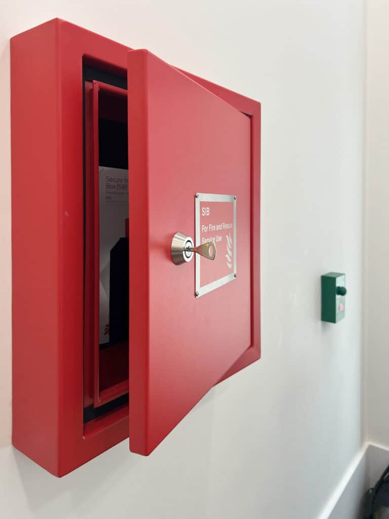 Premises Information Box open