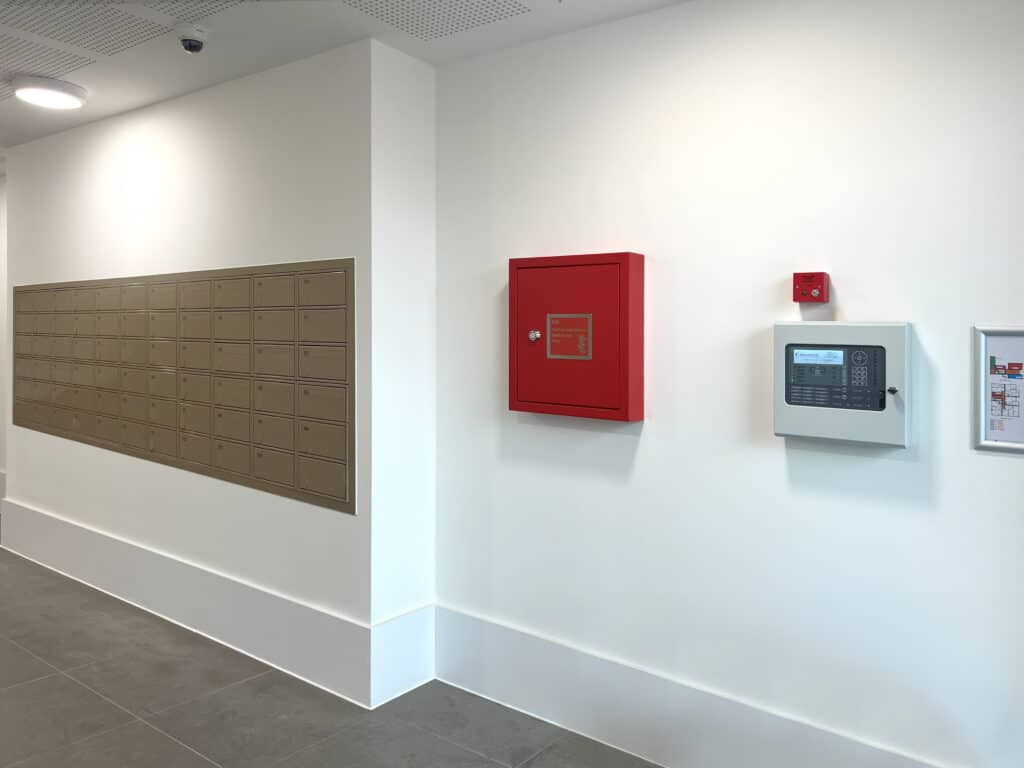 Beam Park Secure information box