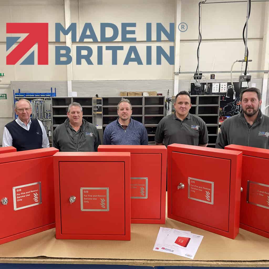 Made in Britain Premises information boxes
