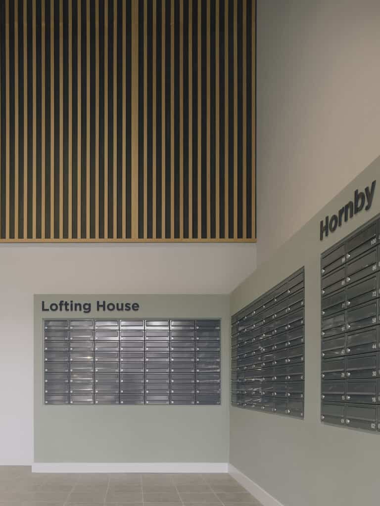 One maidenhead development letter boxes