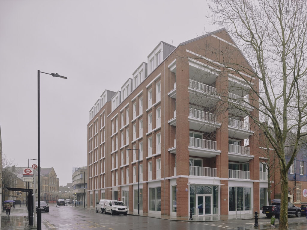 Kensal Road flats with fire rated mail