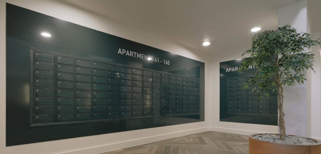 Amber house fire rated letterboxes