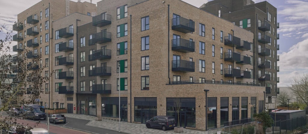 2 hour fire rated letter boxes in Amber House