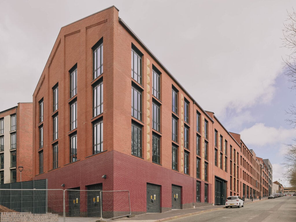Hockley Mills Development with Bespoke mailboxes