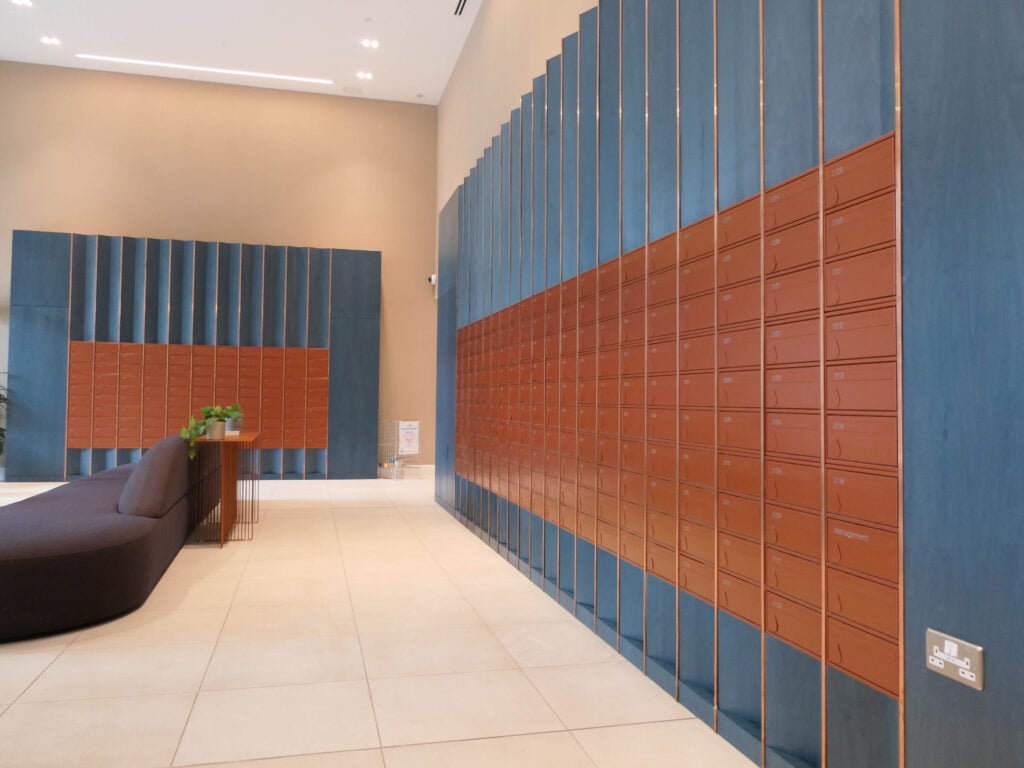 Copperworks Project Fire Rated Mailboxes Wall recessed