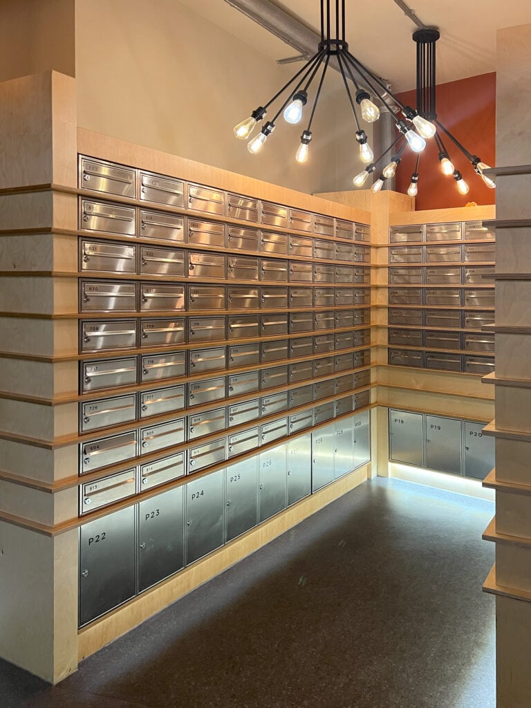 Pershore Street, Student accommodation Letterboxes