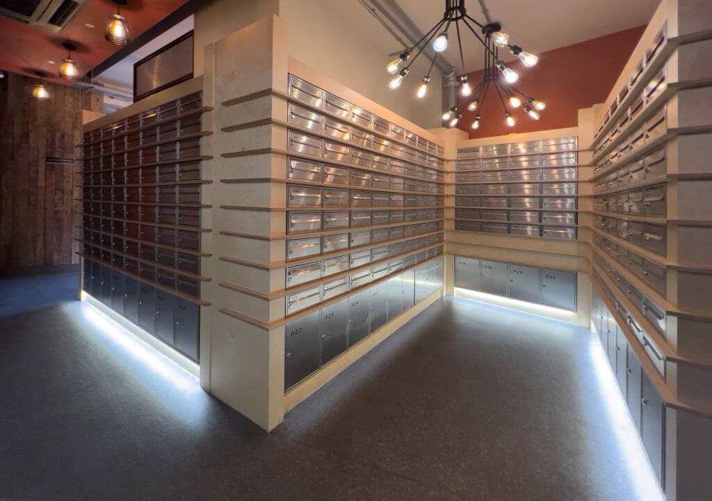 Pershore Street, Student accommodation secure mailboxes