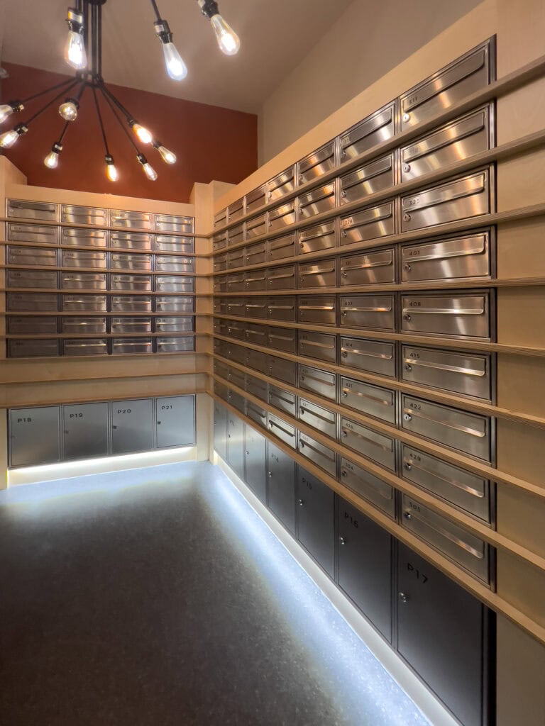 Pershore Street, Student accommodation Secure Post boxes