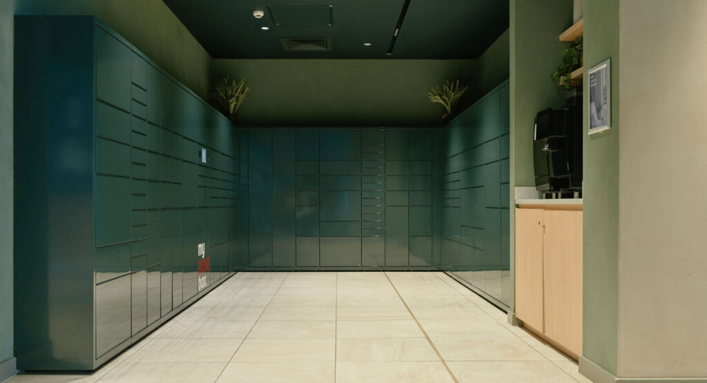 Copper House smart parcel box extension