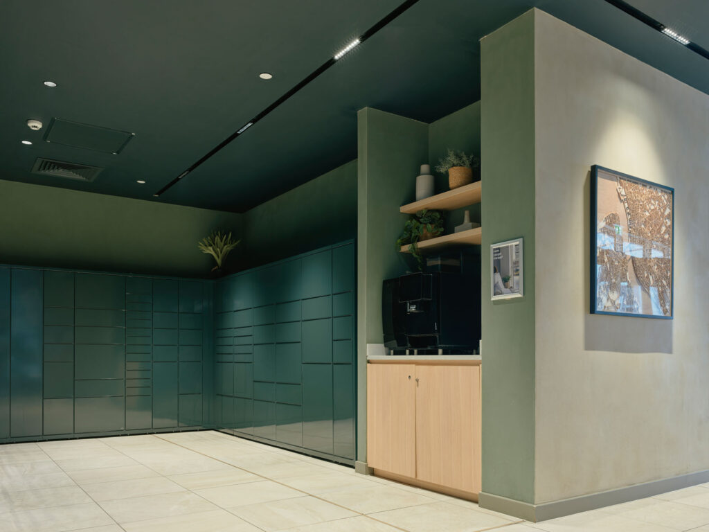 Copper House smart parcel locker extension