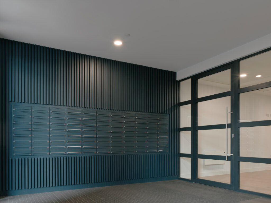 Wirral Waters MODA Letterboxes