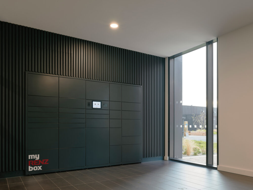 Wirral Waters myRENZboz Smart Parcel Box