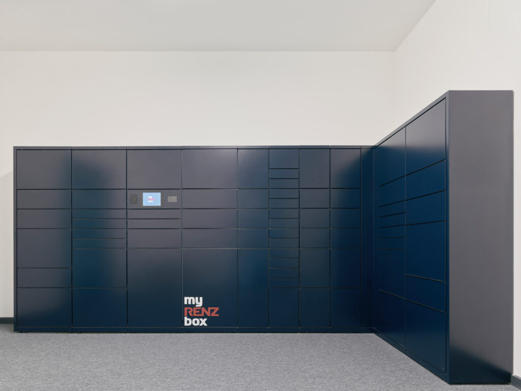 Stockport Interchange myRENZbox Smart Parcel System