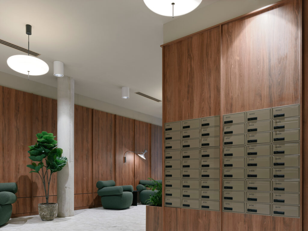 Square Gardens Custom Digilock RFID postbox