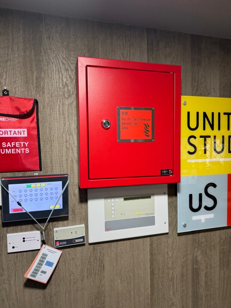 Secure Information Box (previously premises information box) for Unite Students development Bristol / Birmingham