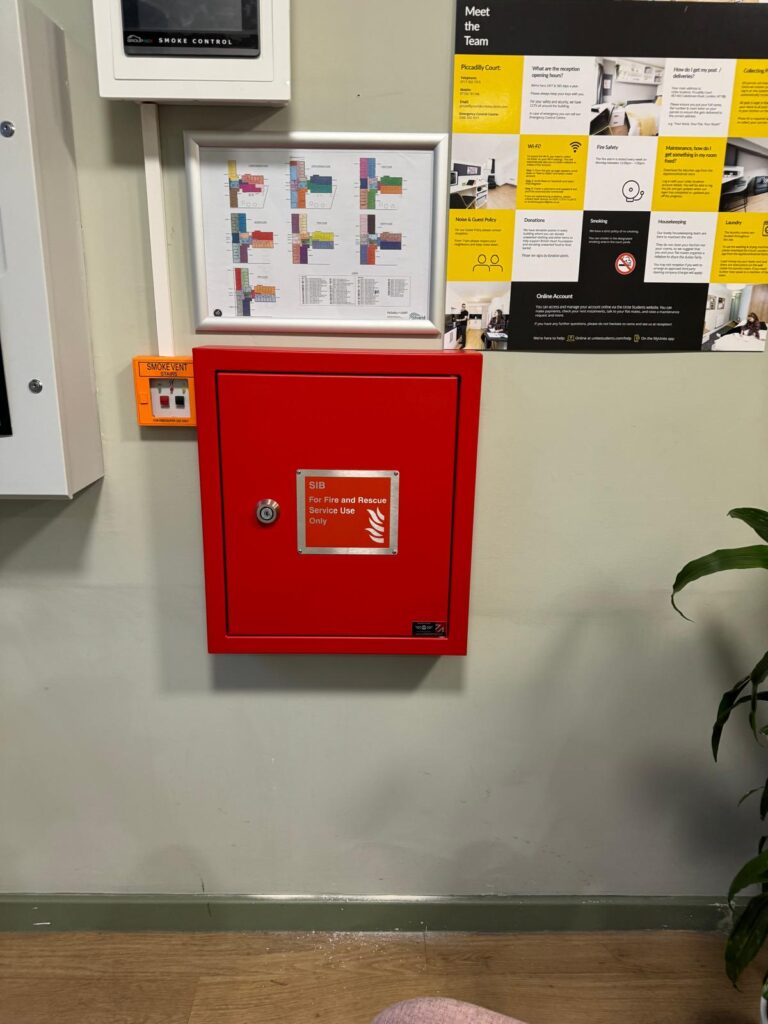 Secure Information Box internal or external Unite Students