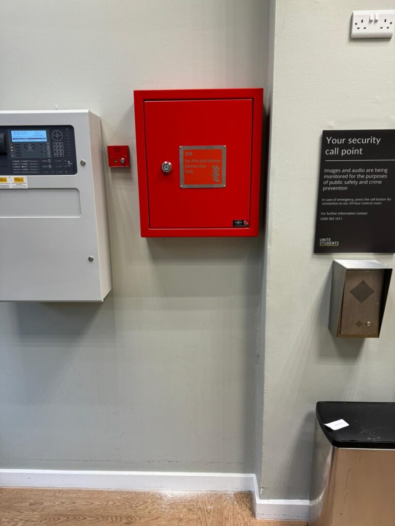 Secure Information Box wall mounted Unite Students