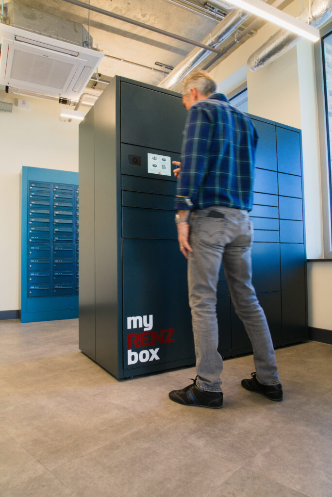 mail and parcel system at student accommodation