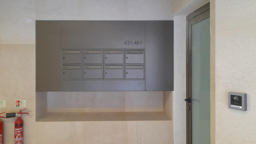 Verdala Mansion - development mailboxes