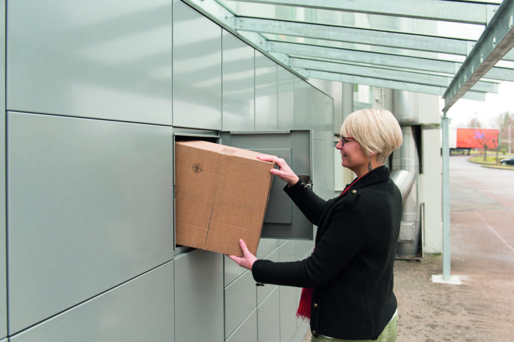 myrenzbox smart parcel delivery receiving parcel