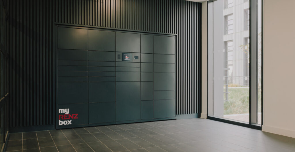 Millers Quay myrenzbox smart parcel system