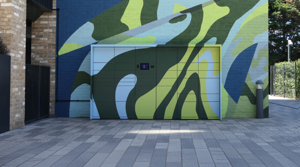 imperial college smart parcel system fitted externally