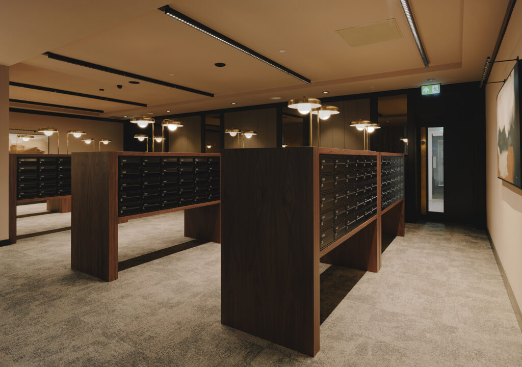 Cortland Tower development mailboxes
