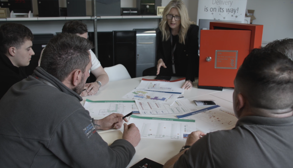 Secure information box compliance meeting