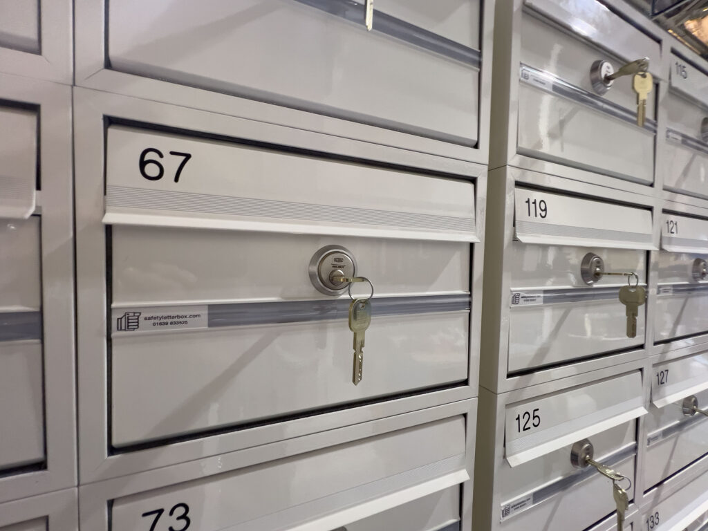 TS009 secured by design mailboxes
