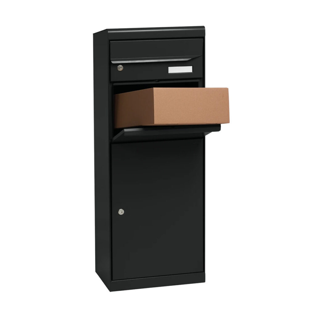 mefa maple black grey parcel delivery box