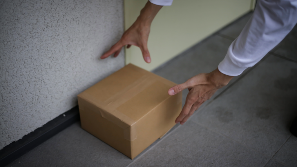 no parcel delivery box stealing parcel